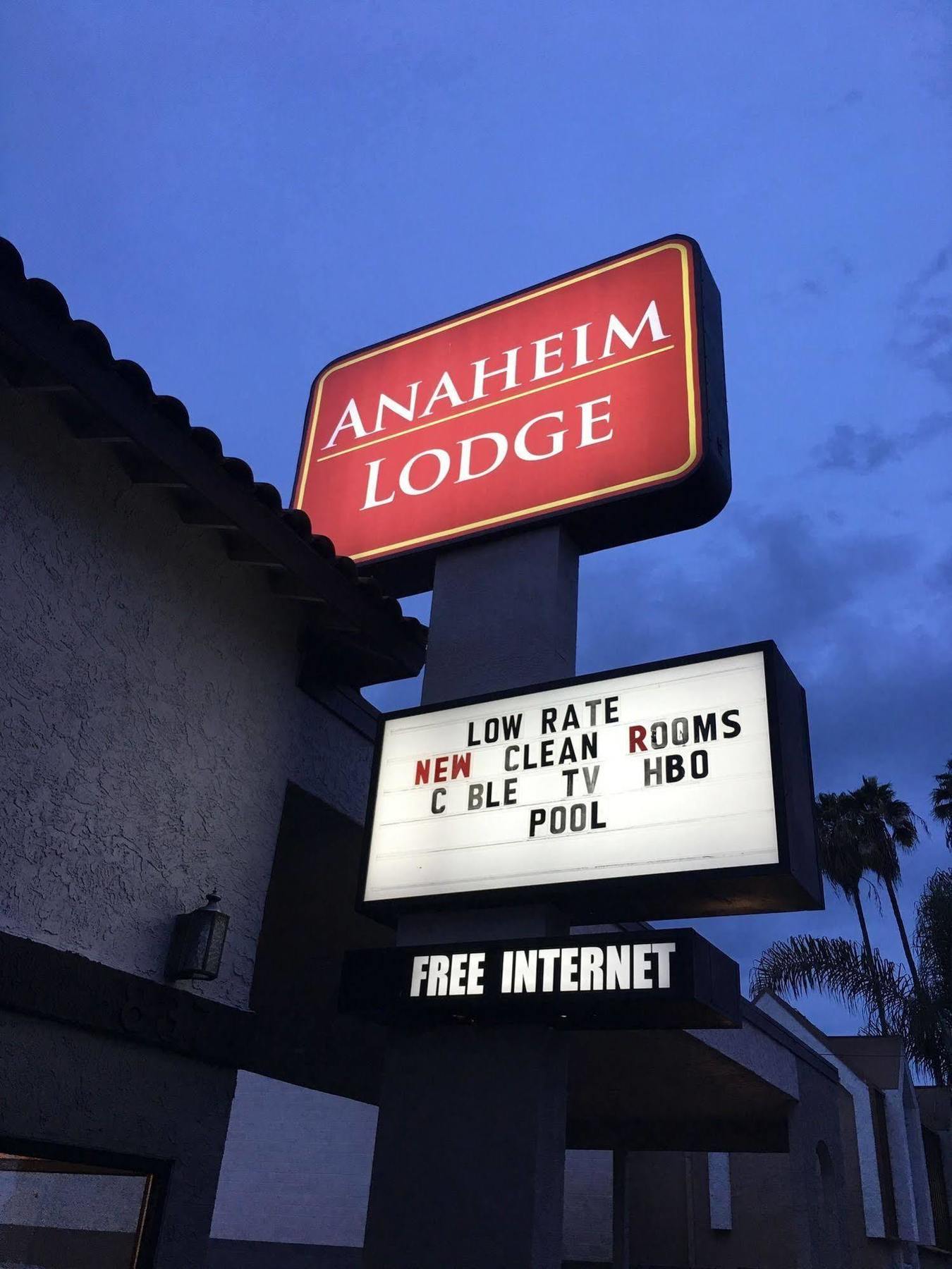 Anaheim Lodge Buitenkant foto
